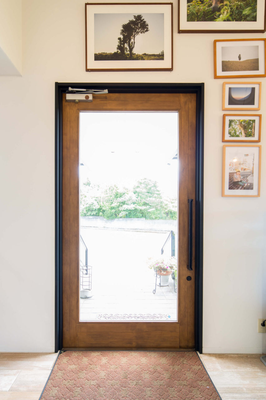 中西写真館エントランス改修