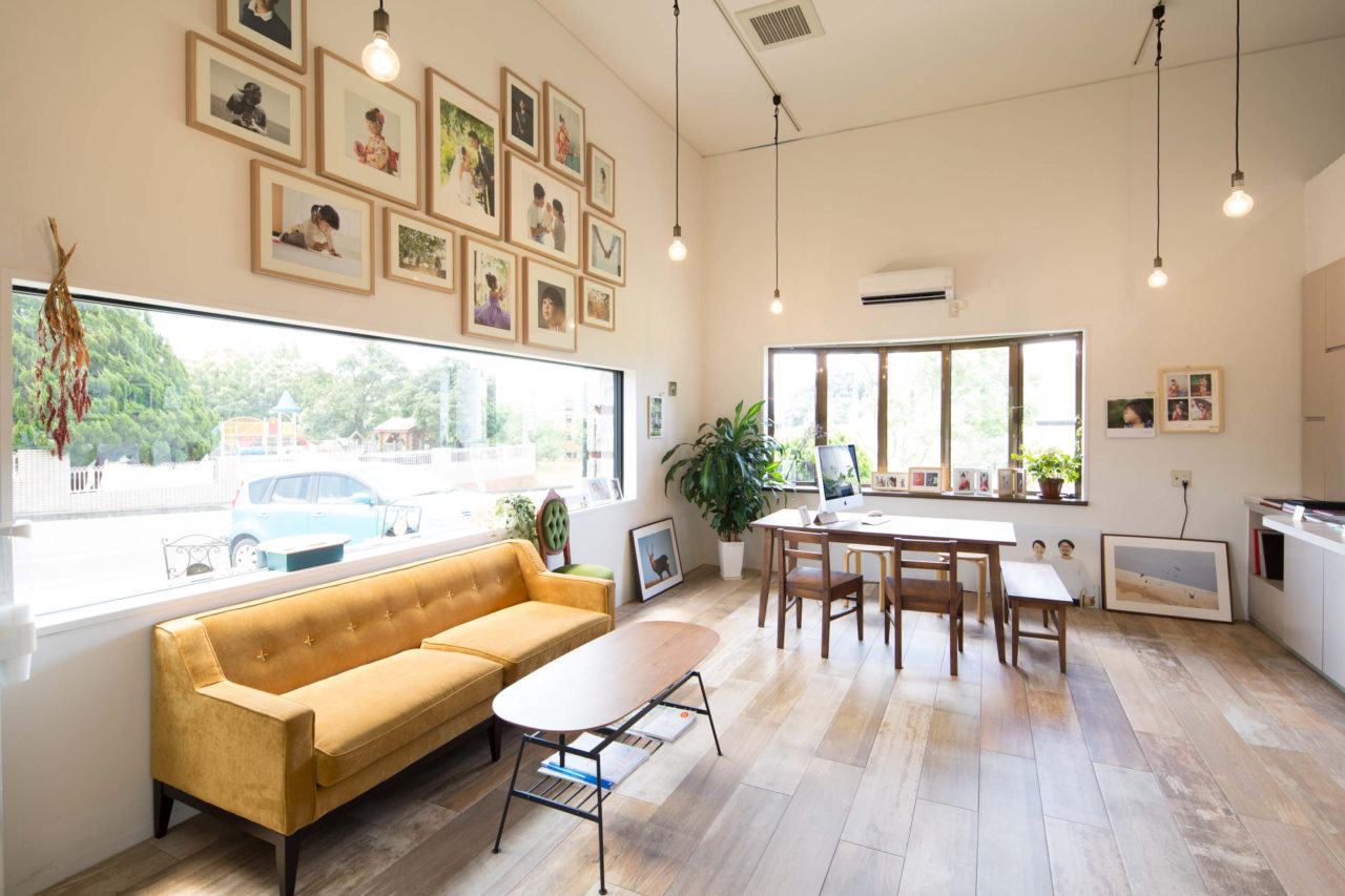 中西写真館エントランス改修