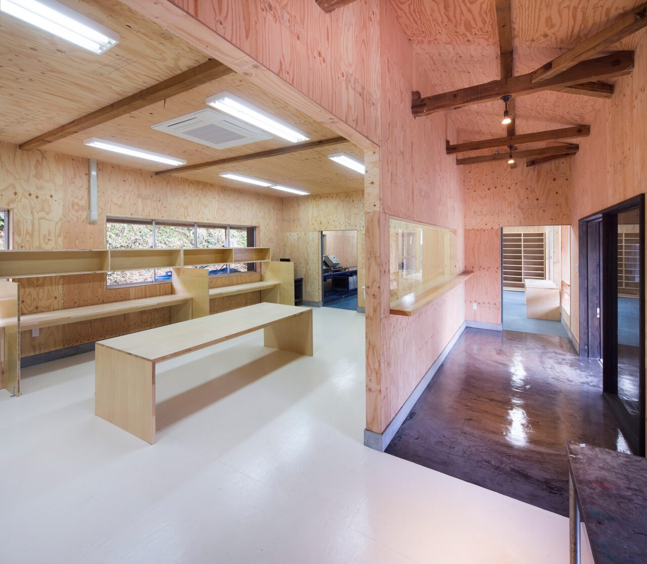 しょうぶ学園 和紙の工房改修