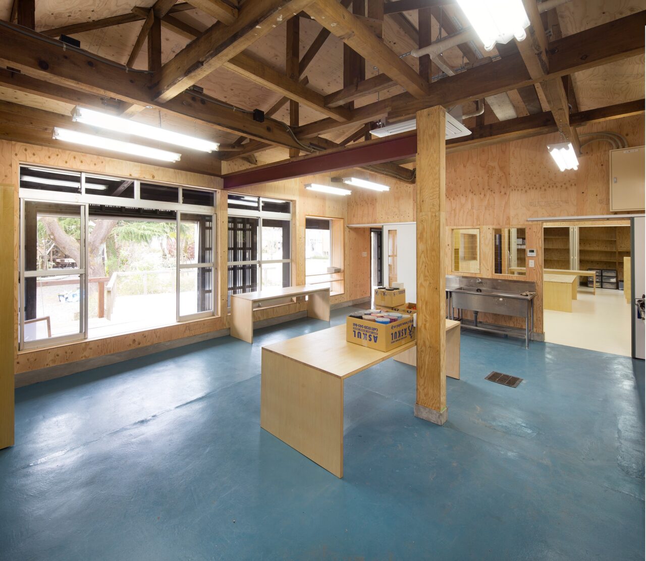 しょうぶ学園 和紙の工房改修