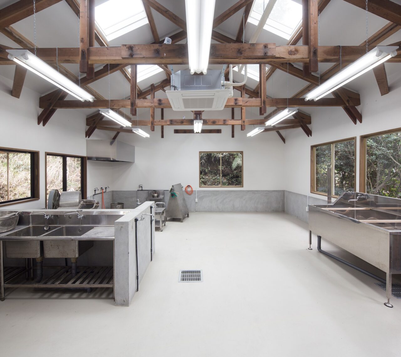 しょうぶ学園 和紙の工房改修